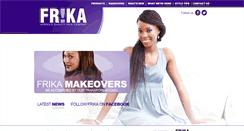Desktop Screenshot of frika.co.za